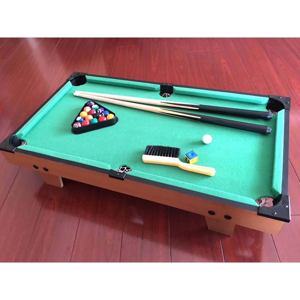 30" Tabletop Billards Pool Table Full set 8 Balls game