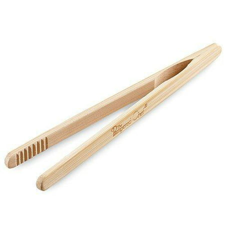The Pampered Chef Bamboo Toast Tongs