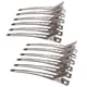 thumbnail image 1 of UPOUART 12Ud Accesorios Para Peluqueros En Metal Color Plata Para Cortes Y Trabajo De, 1 of 8