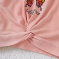 thumbnail image 5 of GYRATEDREAM Girls 2 Piece Outfits Long Sleeve Butterfly Printed Top and Pants Outfits Sportwear Sweatsuits Tracksuits, 5 of 8