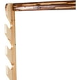 thumbnail image 5 of Rush Creek Creations Indoor 5 Rifle or Shotgun Pine Wall Storage Display Rack, 5 of 8