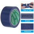 thumbnail image 4 of Uxcell Pickleball Ball Court Marking Tape 66ft, Marking Edge Guard Ultra-Adhesive Tape, Navy Blue 4 Pcs, 4 of 7