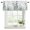 White, variant on Teal Eucalyptus Leaves Curtain Valances for Windows, Kitchen Valance Window Treatments Panel 2 Pack, Butterflies Summer Leaf Rustic Rod Pocket Short Curtains for Bathroom Bedroom 42 x 12 Inch
