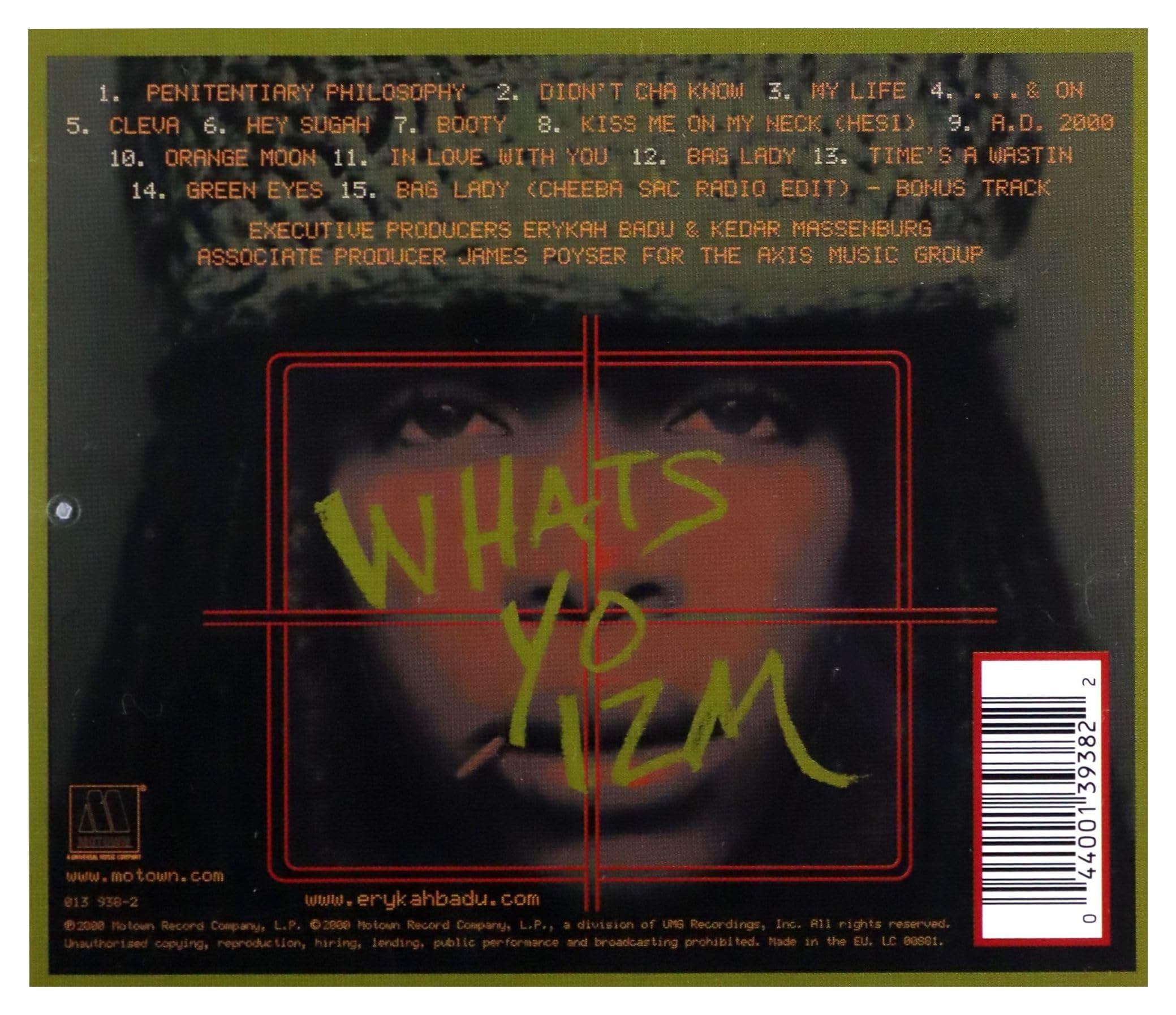 Erykah Badu - Mama's Gun (+Bonus Track) - Music & Performance - CD