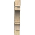 thumbnail image 2 of Ekena Millwork 6"W x 32"D x 38"H Balboa Block Rough Sawn Bracket, Douglas Fir, 2 of 4