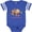 Football Blue and White, variant on Inktastic Don't Hurry Sloth Girls Baby Bodysuit