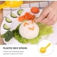 thumbnail image 5 of Bento Accesorios Cuchara Cuchara 6 Piezas Arroz Paleta Moldes De Arroz Cuchara De Arroz Sushi Herramientas Para Hacer Espátula De Plástico Utensilio De Cocina Para El Hogar Cocina Restaurante Ben, 5 of 5