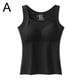 thumbnail image 1 of TQEHS Chaleco cálido, con sujetador, almohadilla para el pecho, ropa interior gruesa sin costuras para mujer, parte superior inferior Y8, 1 of 6