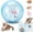 rabbit blue, variant on Self-Rolling Interactive Cat Ball, 360 Automatic Moving Pet Toy, Mouse Pink | Unpredictable Movement, Bionic Motion