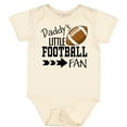 thumbnail image 3 of Inktastic Daddy's Little Football Fan Boys or Girls Baby Bodysuit, 3 of 5