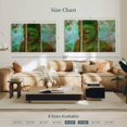 thumbnail image 4 of Elephant Stock Nature Buddha Wall Art - Horizontal Multi Panel Canvas - Living Room Wall Decor - Religion And Spirituality Multi Panel - Blue And Turquoise Decor - 50" x 32", 4 of 8