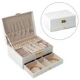 thumbnail image 4 of Caja de almacenamiento de Joyería Yotijar de doble capa organizador, 4 of 5