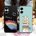 thumbnail image 5 of LYM-Phone Case For BLU G53, Anti-dust Fashion Design Soft case TPU Waterproof Cute Durable Dirt-resistant Anti-knock Cartoon Full wrap protective Shockproof Cover Back Cover Silicone, 5 of 9