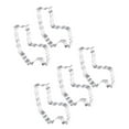 thumbnail image 5 of Worgeous 5pcs Alpaca Shaped Metal Cookie Cutters Stainless Steel Tools Cake Biscuit Kitchen Mold Fondant Party Wedding Decor Sugar Mould, 5 of 8