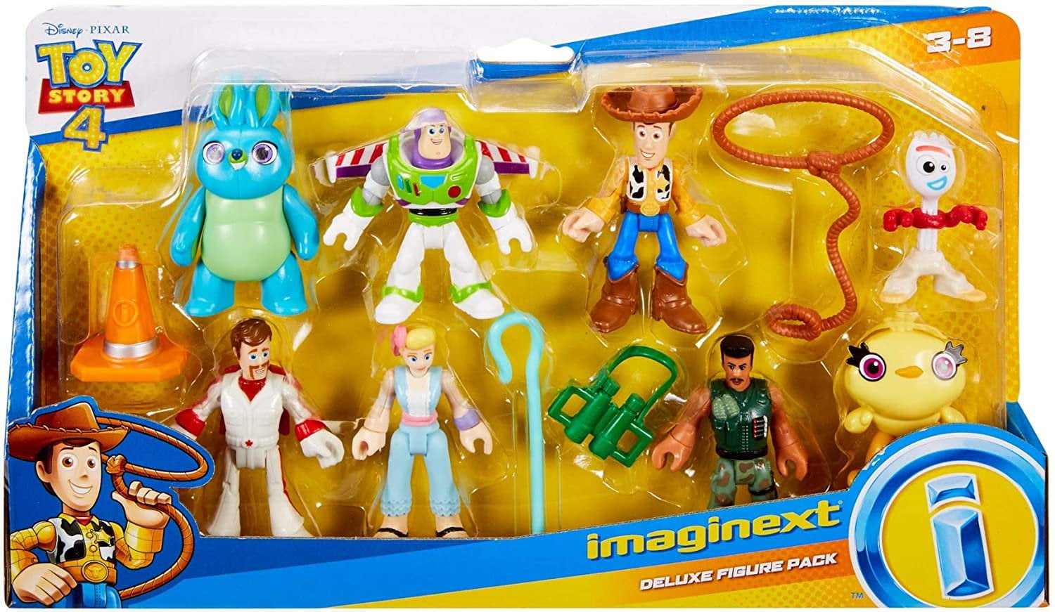 Imaginext Disney Pixar Toy Story Deluxe Figure Pack - Walmart.com