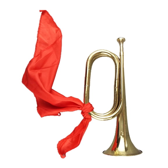 Trompeta de cuerno perfecl de latón portátil para profesionales