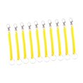 thumbnail image 1 of 10 unidades de cordón elástico en espiral para teléfono, llavero elástico antirrobo, resorte Amarillo, 1 of 7