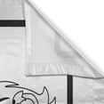 thumbnail image 3 of Ambesonne Comic Kitchen Curtains, Outline Monster Party Flags, 55"x24", Charcoal Grey, 3 of 3