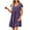 B159 Purple plus size summer dresses Clearance Under $5, variant on Cagogo Summer Ruffle Short Sleeve Party Dresses for Womens Under $10 Plus Size A-Line Swing Tiered Short Mini Flowy Sundresses V Neck Cute White Bridal Shower Dresses