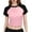 Watermelon Red 1, variant on Kaemgyyd Crop Tops for Women Colorblock Crew Neck Slim Fitted T Shirts Casual Short Sleeve Going out Tops Streetwear