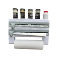 thumbnail image 1 of Dispensador Organizador Cocina Soporte para Servitoallas, Papel Aluminio y Plástico 3 en 1 con Cortador y Repisa Para Especias Segos Organizador Cocina, 1 of 4
