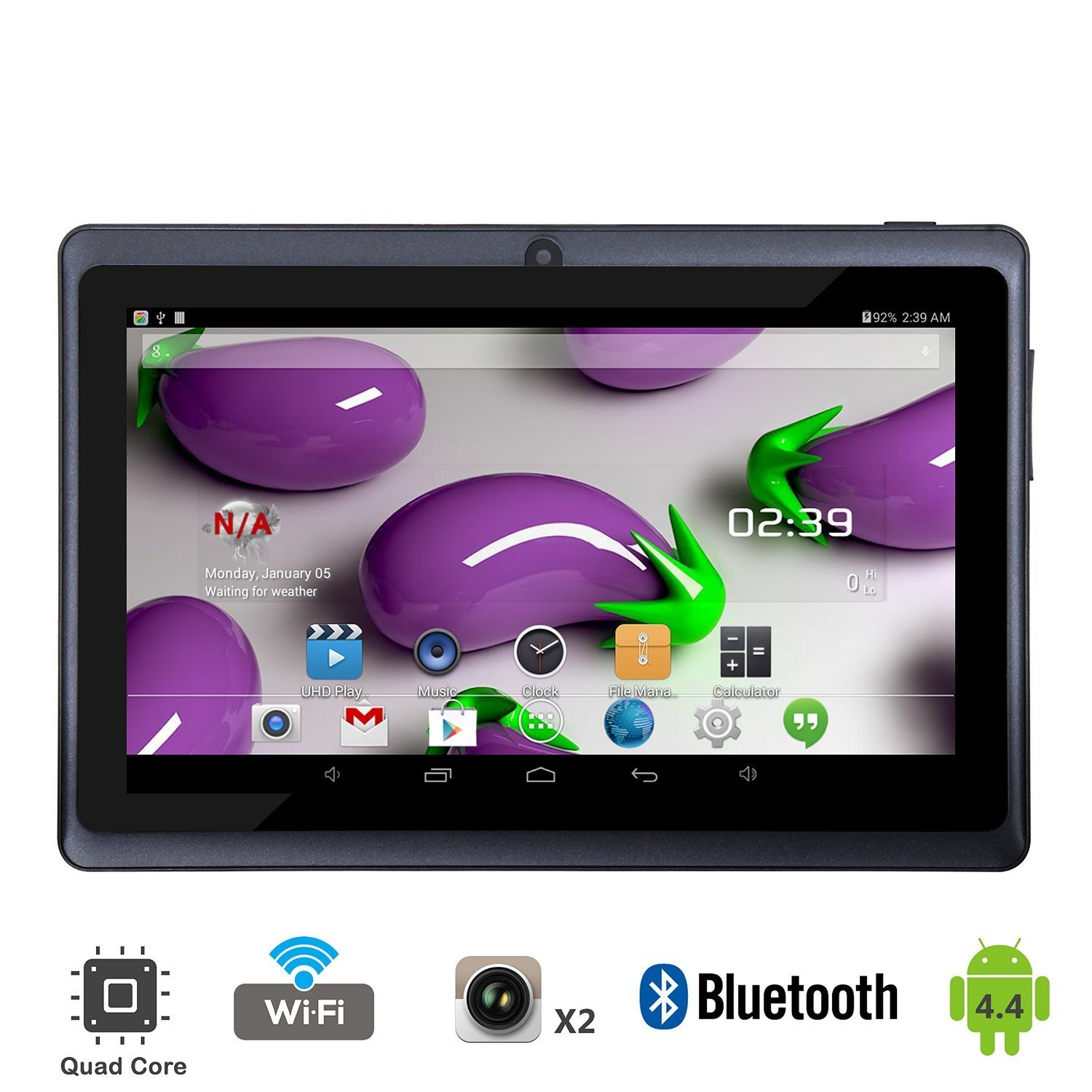 Tagital T7X 7" Quad Core Android Tablet PC Bundled with Keyboard Case - image 5 of 8