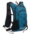 thumbnail image 1 of Sac à Dos d'Hydratation Extérieur Bleu Lac avec Réservoir d'Eau 2 L - Sac de Jour de Randonnée Léger, Polyester Hydrofuge, Fermeture Éclair Antivol, Multiples Compartiments pour le Camping, le Vélo, la Course,, 1 of 6