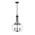 thumbnail image 7 of 473P16-OBR-Z-Lite-Joliet - 3 Light Pendant In Modern Style-24.5 Inches Tall and 15.75 Inches Wide-Olde Brass Finish    -Traditional Installation, 7 of 7