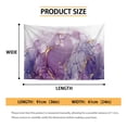 thumbnail image 6 of SEANATIVE Purple Gold Marble Wall Tapestry Soft Tapestry for Living Room Bedroom Wall Cozy Mini Tapestry Home Decor Compact Tapestry 36H*24W Inches, 6 of 6