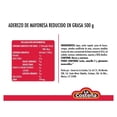 thumbnail image 2 of Aderezo de Mayonesa La Costeña reducido en grasa 500 g, 2 of 3