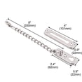 thumbnail image 2 of Unique Bargains Stainless Steel Hall Door Security Lock Latch Cord Catch Locking Guard, 2 of 7
