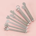 thumbnail image 2 of Bearachild Pinzas para ensaladas, azúcar, fiesta en casa, Muffins, Clips, Mini pinzas para servir alimentos de acero inoxidable, utensilios de Type4 NO4, 2 of 6