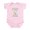 Petal Pink, variant on CafePress - Con Abuela Infant Bodysuit - Baby Light Bodysuit, Size Newborn - 24 Months