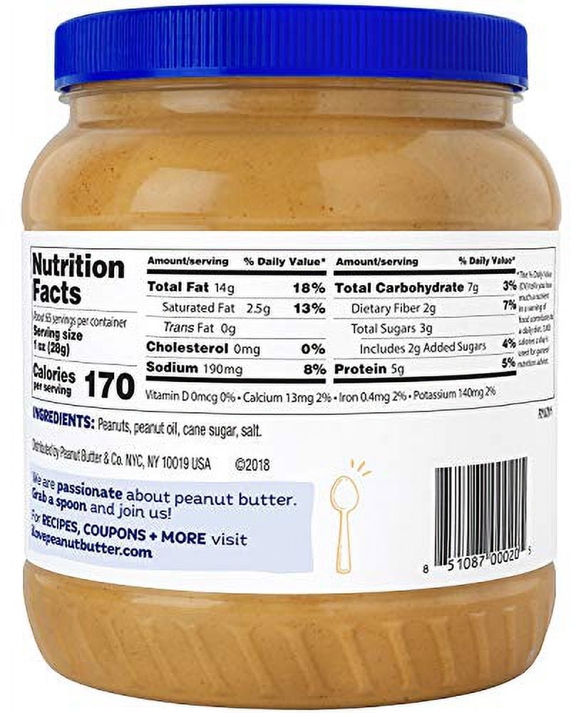 Peanut Butter & Co. Peanut Butter Sauce, Peanut Butter, 64 Oz