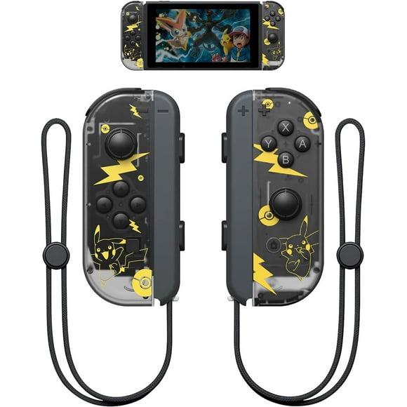 Switch Controller for Nintendo Switch, Replacement Wireless Switch Controllers Support Sports Dual Vibration/Wake-up/Motion Control - Pikachu