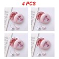 thumbnail image 1 of 1-5 Pcs Étui Porte-Écouteurs avec Subwoofer Ligne d'Écouteurs Dessin Animé Rouge Riz Boîte de Rangement Protectrice Sac pour Écouteurs Style A 4 Pcs, 1 of 6