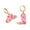 Pink, variant on CILENON Women Enamel Western Cowboy Boots Earrings Cowboy Pendant Earrings (A,One Size)