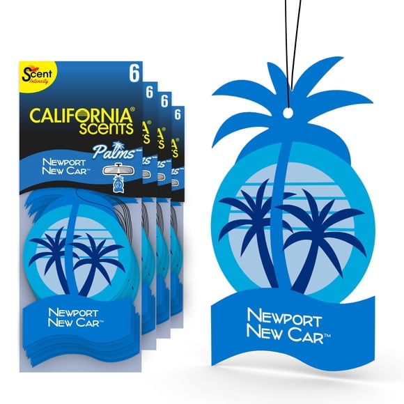 Ambientador para coche California Scents Palms Paper Newport