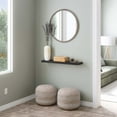 thumbnail image 2 of Ballucci 36" Floating Shelf, Wall Ledge with Invisible Bracket, 8" Deep, Black, 2 of 8