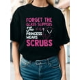 thumbnail image 2 of Funny Nurse Art For Women Girls RN Week Medical Caregiver T-Shirt For Spring & Summer, Women's Clothing cotton Tee For Adult, Men, Women, Teen, Teenager, Adolescent, Youth., 2 of 4