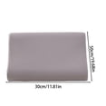 thumbnail image 3 of Waterproof Pillowcase for Memory Foam and Emulsion Pillows | Zipper Closure Pillow Protector Cover | Soft Breathable Fabric for Home, Dorm, and Rental | Standard Size 50x30cm, 3 of 6