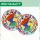 thumbnail image 4 of Platos desechables VVBray de 23 cm para fiesta Mundial 2026, 20 piezas, 4 of 7