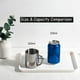 thumbnail image 2 of Tazas de café IMEEA para acampar, 300 ml, acero inoxidable, juego de 2, 2 of 9