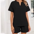 thumbnail image 5 of Womens 2 Piece Short Sets Spring 2026 Matching Travel Vacation Beach Outfits Sweatsuit Pocket, 5 of 6