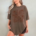 thumbnail image 5 of Comfort Colors Vintage Pressed Flower T-Shirt – Boho Cottagecore Botanical Wildflower Tee, Gardener Gift Floral Shirt, 5 of 8