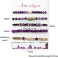 thumbnail image 2 of 5Pcs Bracelet for Women Spiritual Natural Stone Bracelet Set Stackable Beaded Bracelets Healing Bracelet Bead Bracelet Beaded Stretch Bracelets for Women, 2 of 6