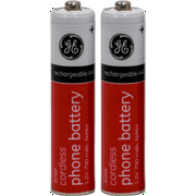 GE 36568 Cordless Rechargeable AAA Phone Battery