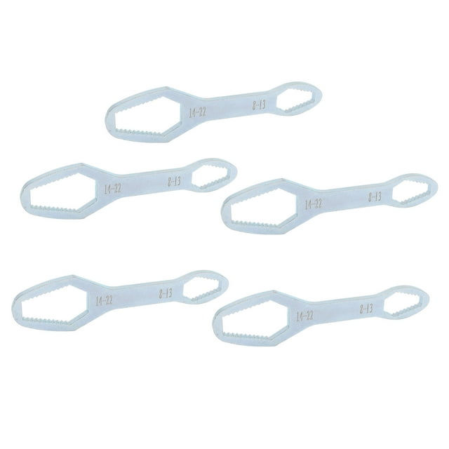 Clé à Double Extrémité, 5 Pcs Clé à Double Extrémité Outil Double Tête Clé à Serrage Automatique de Haute Précision Fonctionnalité