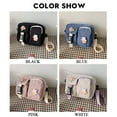 thumbnail image 3 of Fashion Small Cute Crossbody Bags Messenger Bag Shoulder Bags Flap Handbags PINK, 3 of 8