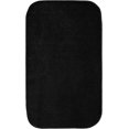 thumbnail image 1 of Garland Rug Gramercy Washable Bath Rug – Soft, Plush, Absorbent, Quick-Dry, Durable, 24 in. x 40 in., Black, 1 of 5